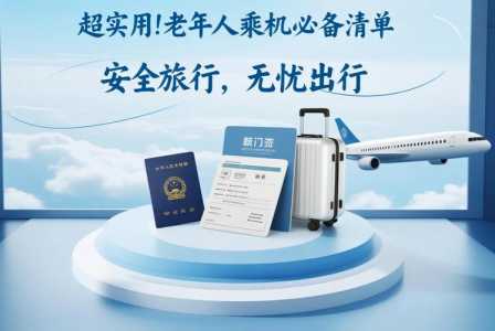 有哪些建议提供给老年人预定机票出行旅游?