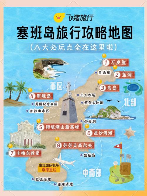 如何安排去塞班岛度假的行程?