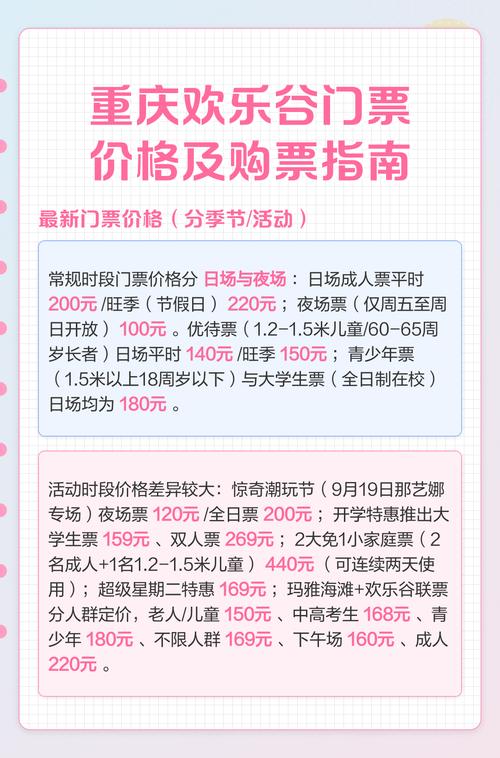 重庆欢乐谷门票怎么买最便宜?(附最新优惠)