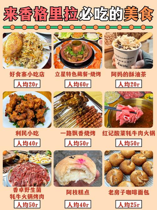 香格里拉的美食介绍