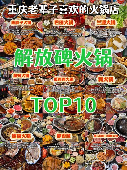 重庆前十火锅品牌