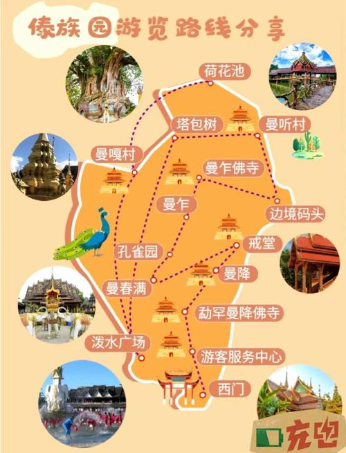 西双版纳傣族园游玩攻略