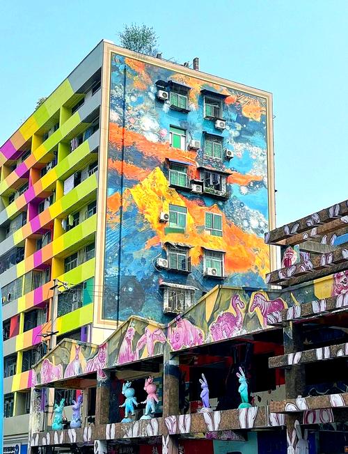 黄桷坪涂鸦一条街:留下青春的记忆