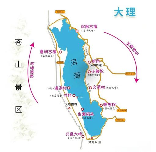 环洱海电动车最佳路线_洱海租电动车环游攻略