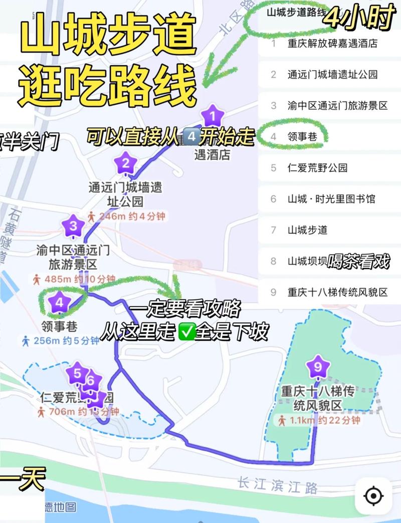 山城步道怎么走比较好