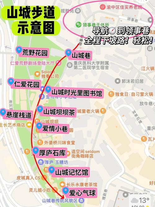 山城步道怎么走?